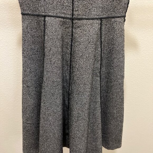 H&M Sleeveless Gray Midi Office Dress Size US 4 - Picture 4 of 8